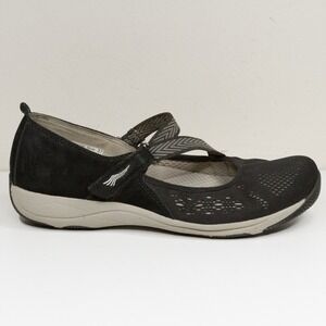 DANSKO Haven Mary Jane Sneakers‎ Mesh Comfort Shoes Adjustable Black Sz 37/6.5-7